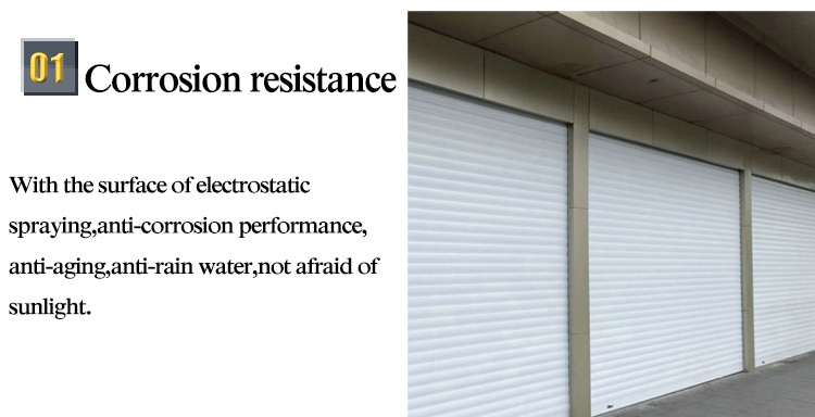 Security Rolling Windows Residential Manual Aluminum Roller Shutter Window