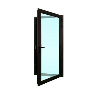 Aluminum alloy frame double glass casement doors toilet door bathroom door soundproof