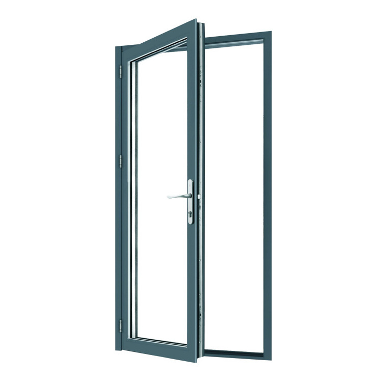 Aluminum alloy frame double glass casement doors toilet door bathroom door soundproof