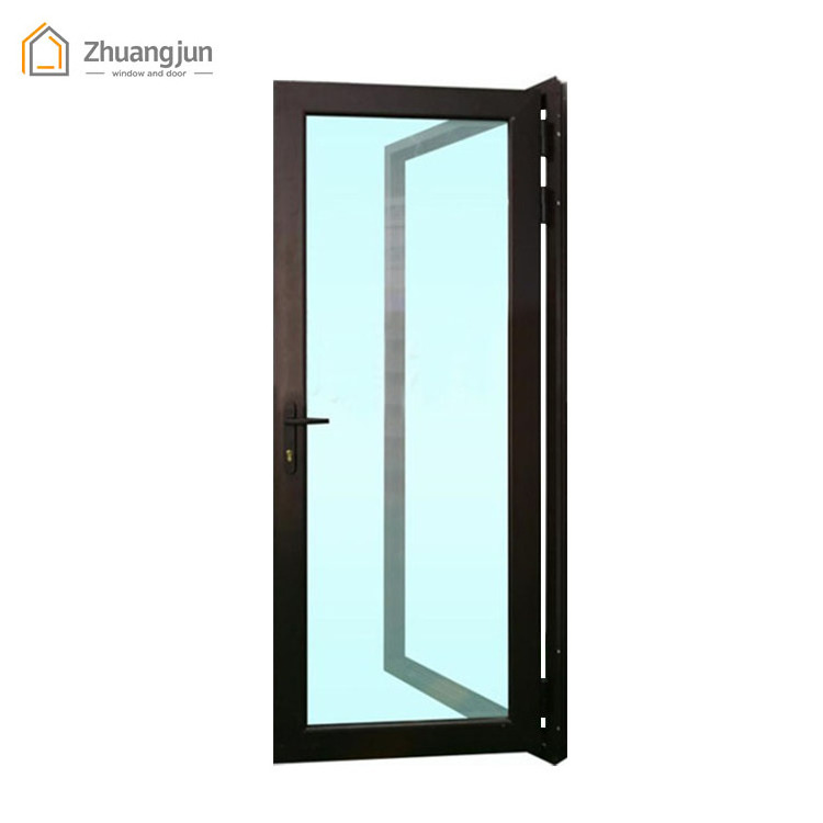 sound proof thermal break aluminum flush door design