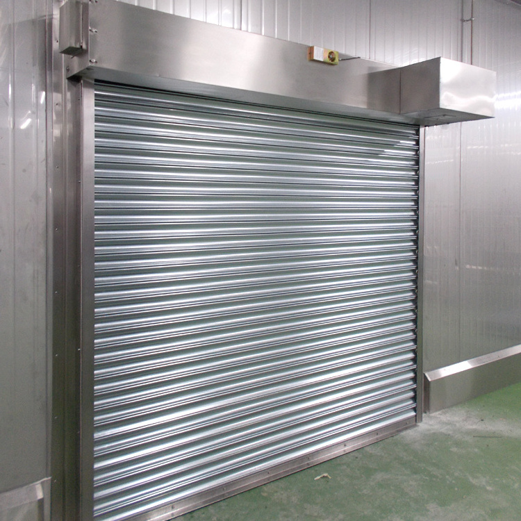 Shop Front External Small Peak hole Security Sectional Garage Stainless Steel Roller Shutters