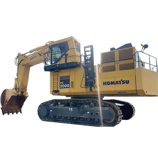 Large equipment earthmoving machinery 200 tons of original Used Komatsu 2000 heavy excavator quality and cheap free after sale