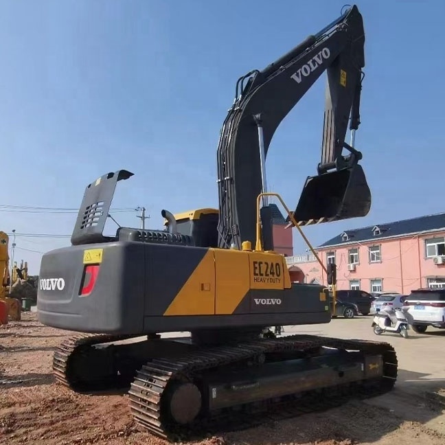 24 tons of original imported second-hand Volvo 240 medium crawler excavator 90% new excavator quality assurance low price