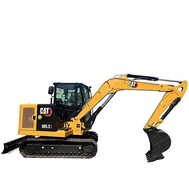 The best selling 5.5 tons used Caterpillar cat305.5 306 307 308  Mini Excavator has excellent performance and low price