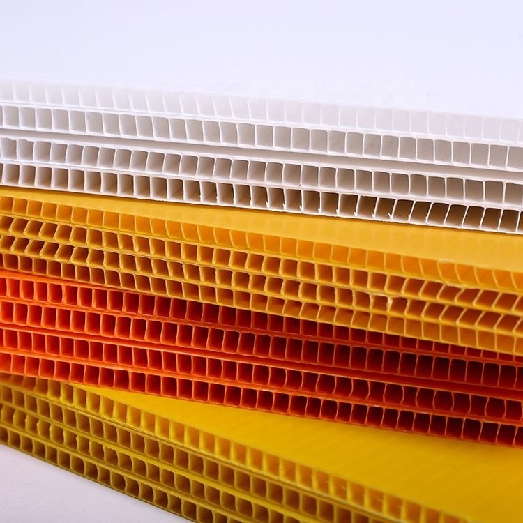 PP Plastic Honeycomb Board Recycled Corrugated Plastic Sheet 4x8 Sheets PP Hollow Sheets