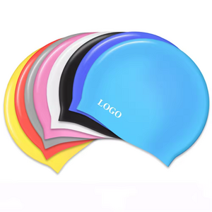 Outdoor Silicone Bathing Swimming Hat Pool Waterproof Sport Adult Swim Wear Accessories Unisex Silicone Swimming Cap for Kids