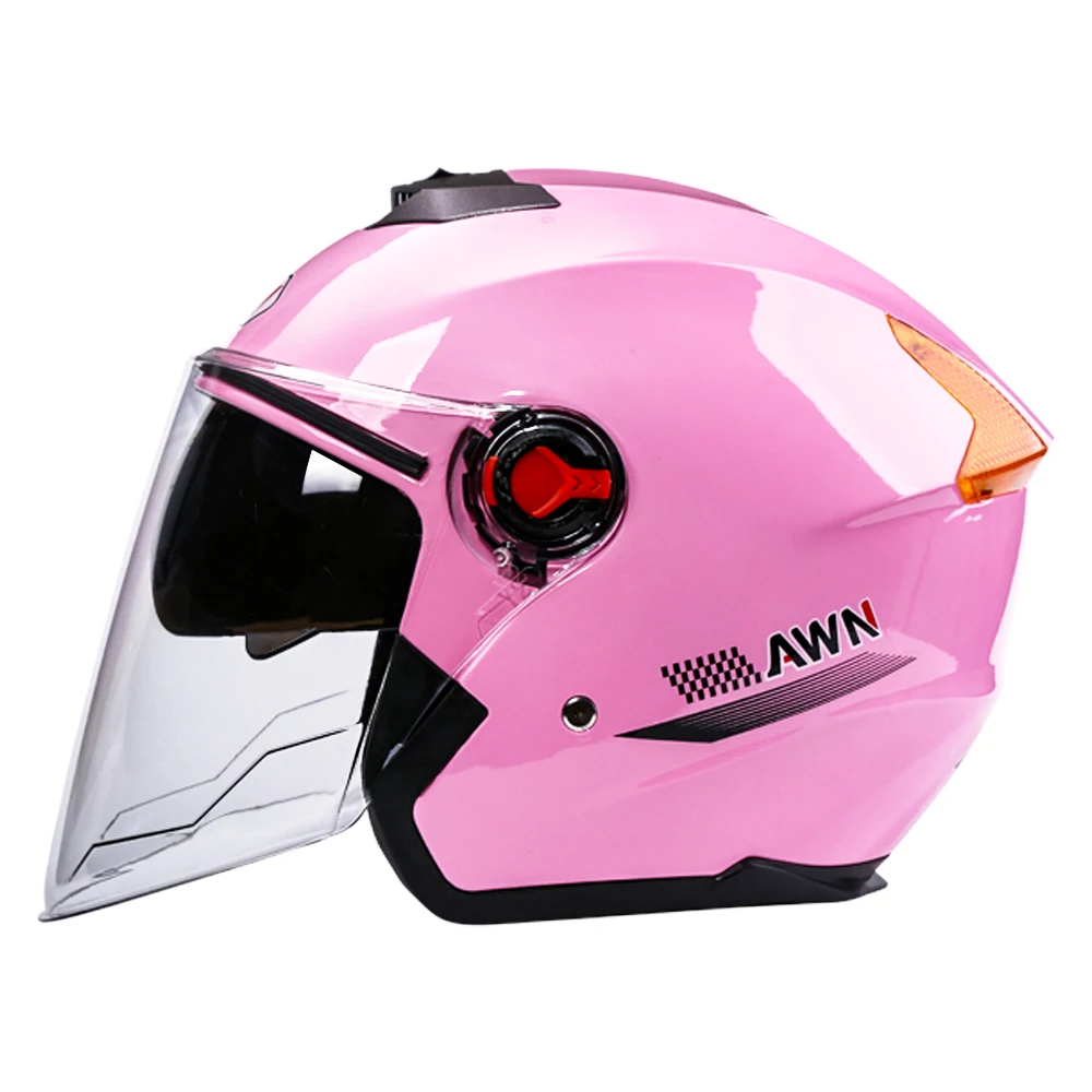 Lens ABS Half Face Motorcycle Helmet Motocross Motorbike ABS Helmets For Adults Helmet Motorcycle Accessories Head Guard