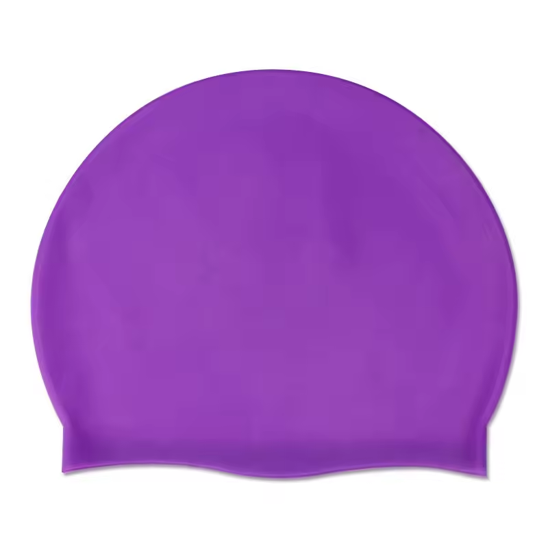 Outdoor Silicone Bathing Swimming Hat Pool Waterproof Sport Adult Swim Wear Accessories Unisex Silicone Swimming Cap for Kids