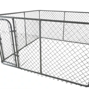 Cheap large chain link dog box kennel chain link dog run