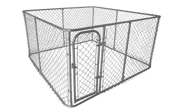 Cheap large chain link dog box kennel chain link dog run