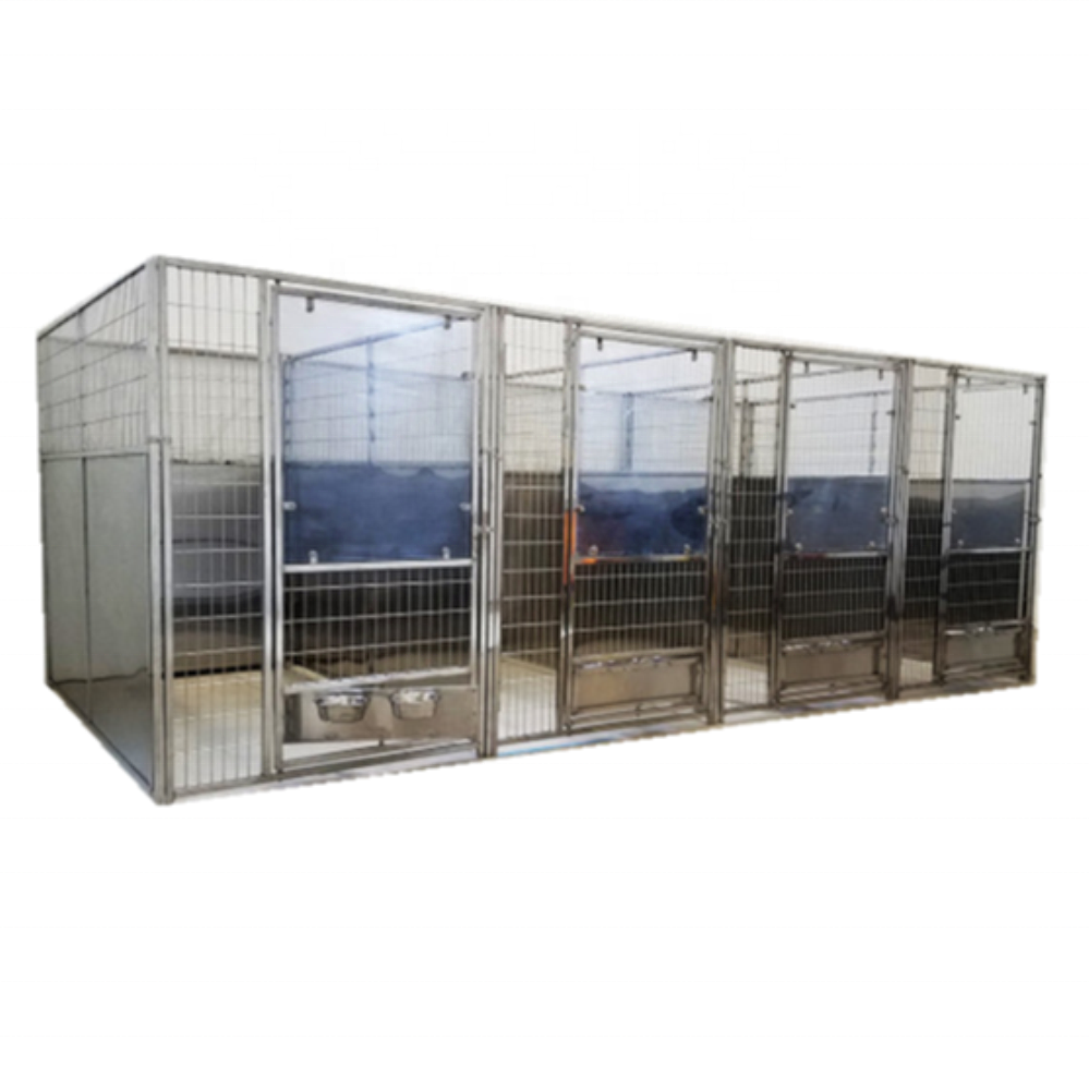 Multiple Inside/Outside Kennels Multiple Dog Runs with full free standing stalls