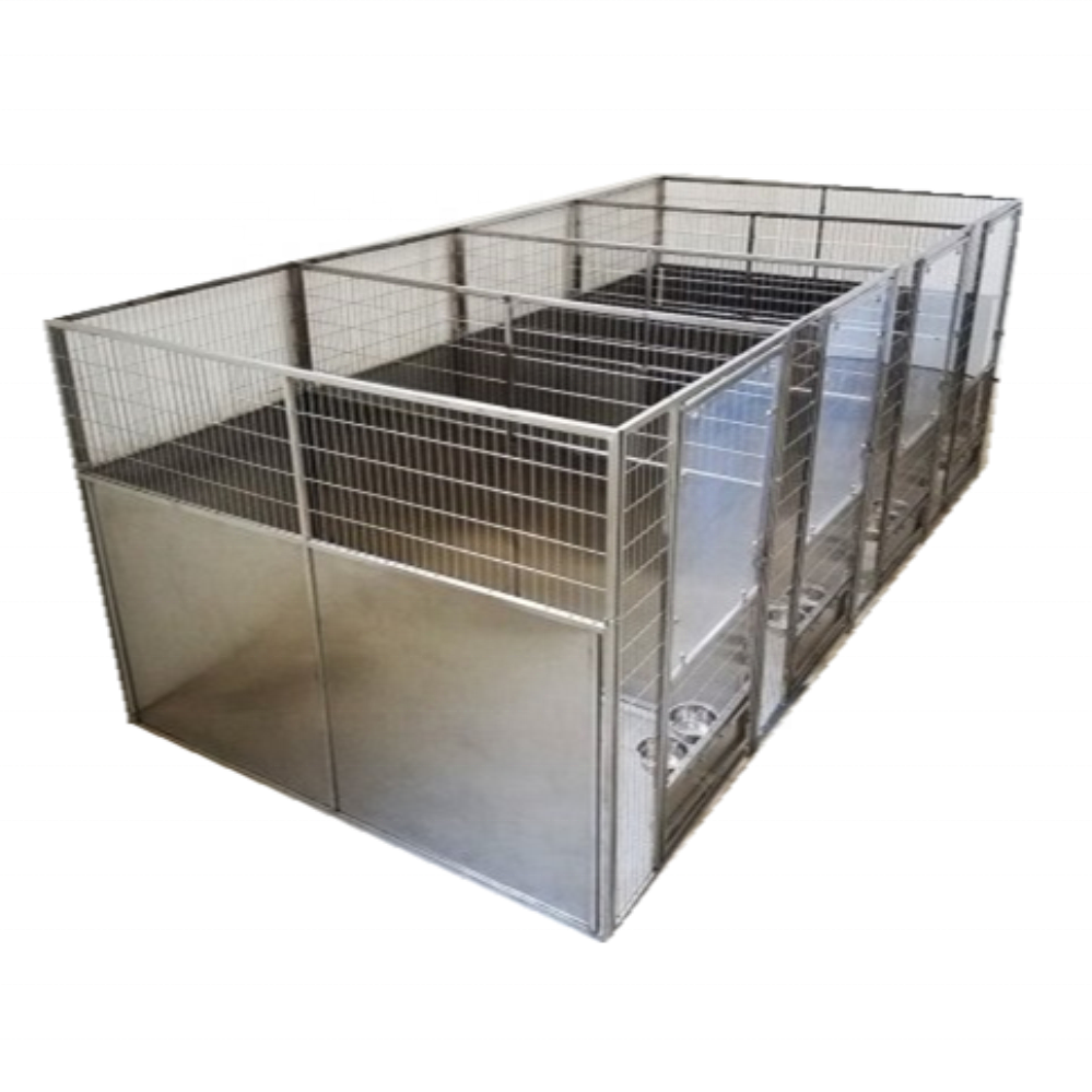 Multiple Inside/Outside Kennels Multiple Dog Runs with full free standing stalls