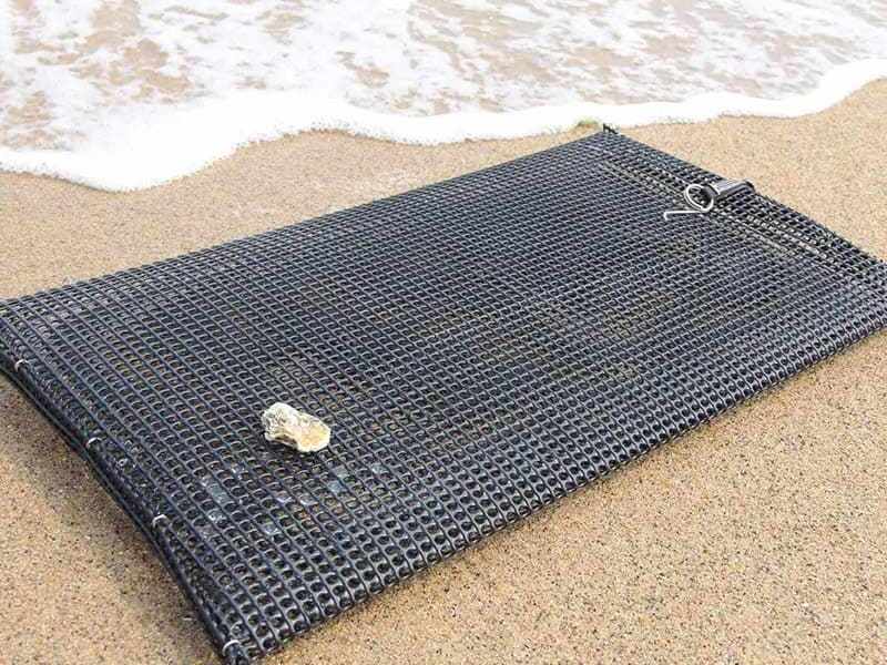 Cheap aquaculture HDPE plastic flat netting float oyster mesh bag