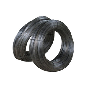 Hot sale soft 9 12 14 16 gauge black wire / black tie wire / black annealed wire