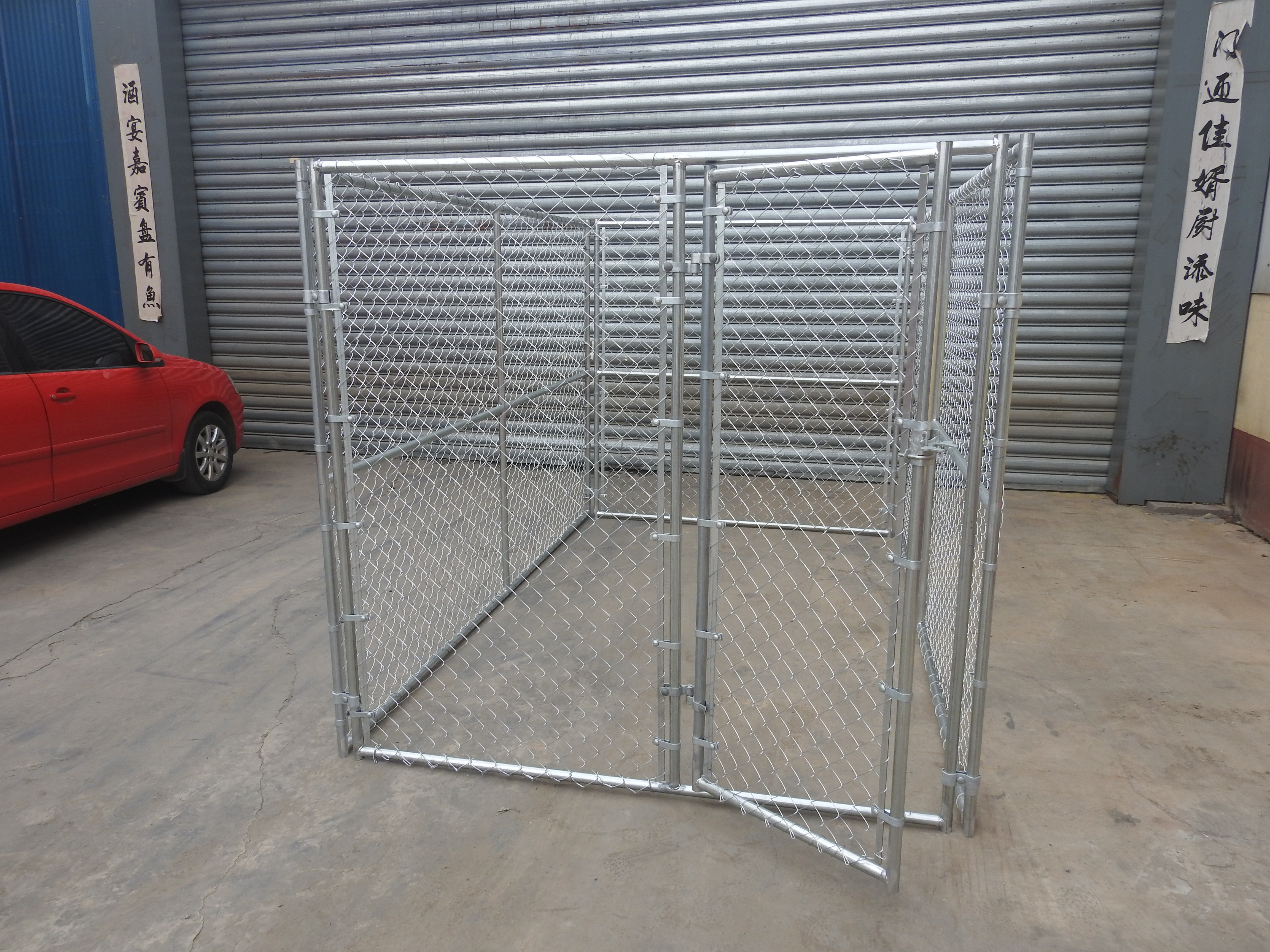 Dog Kennel Modular Box Kennel Welded Animal Enclosure Medium To Large Dog Breeds And Pets Crate