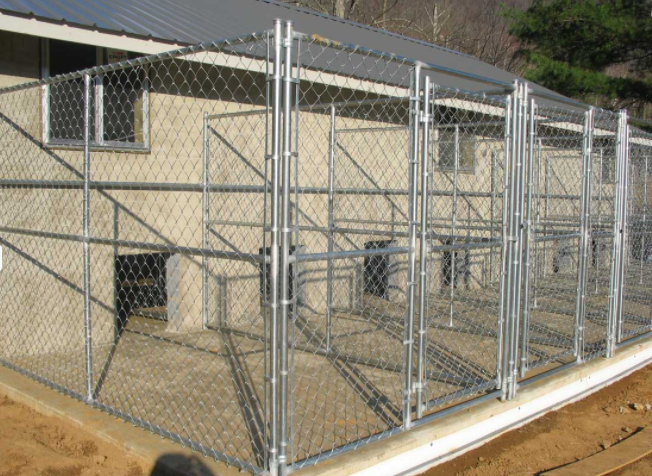 Wholesale Pet Cages Dog Enclosure  Chain Link Dog Kennel