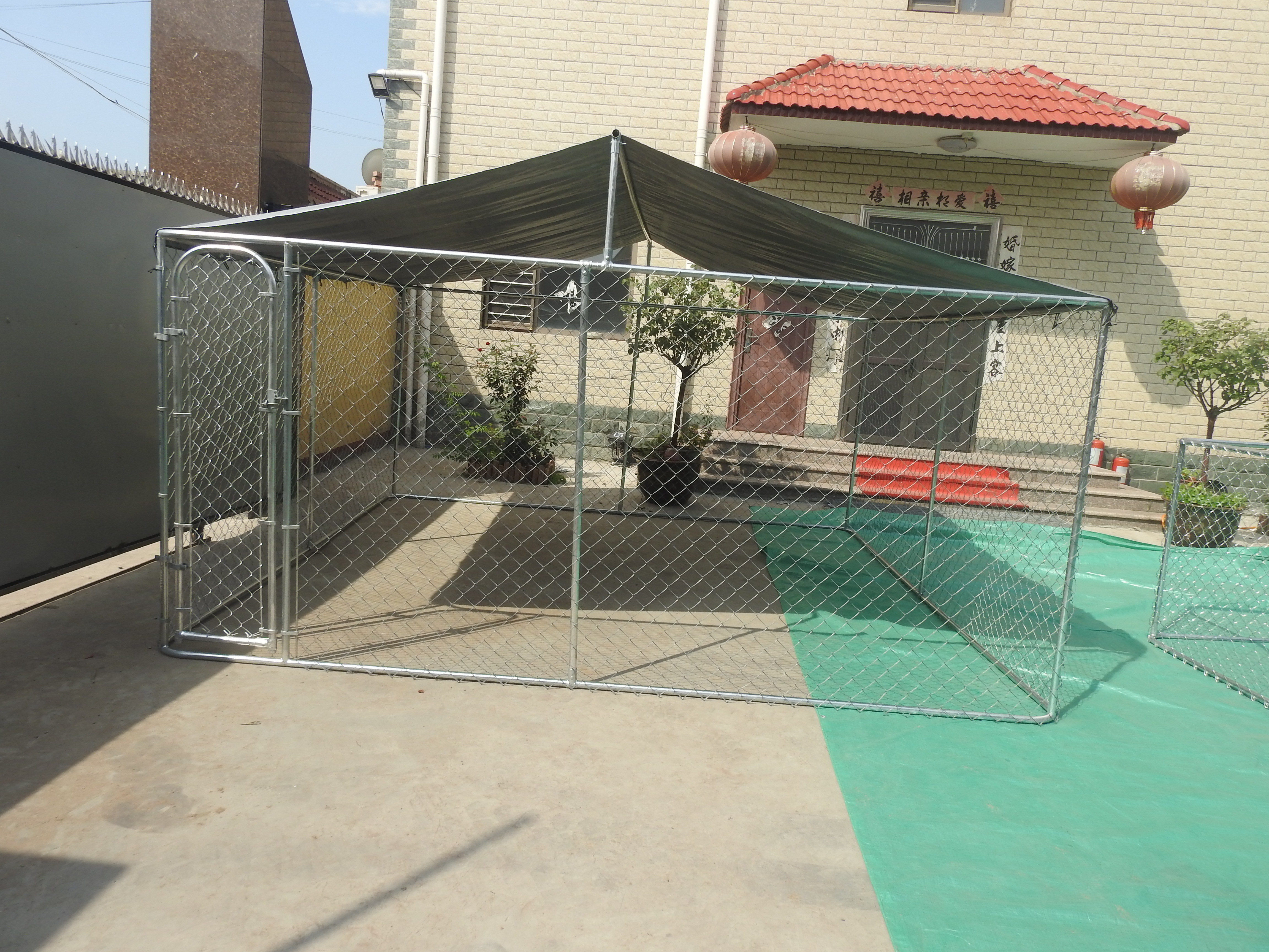 Dog Kennel Modular Box Kennel Welded Animal Enclosure Medium To Large Dog Breeds And Pets Crate