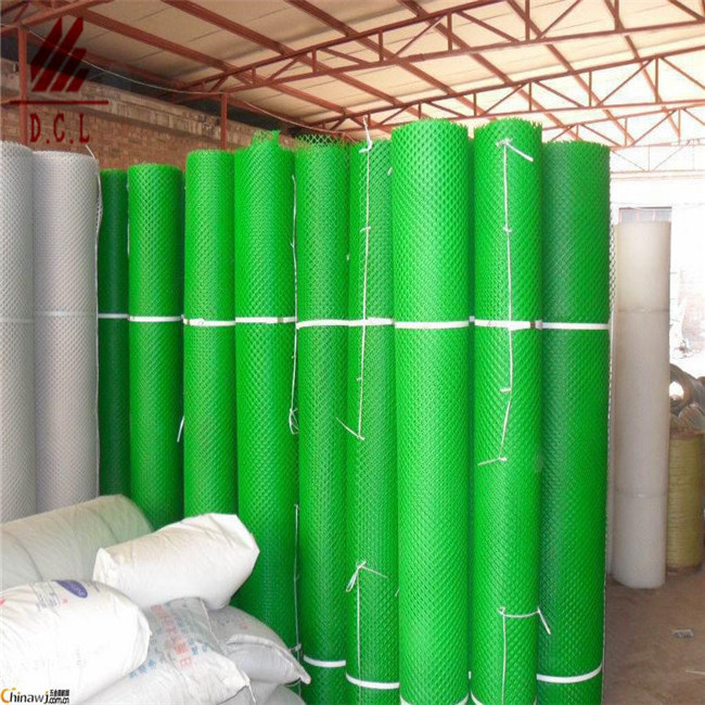 POLY plastic flat wire mesh /grass protection plastic net /turf reinforcement mesh