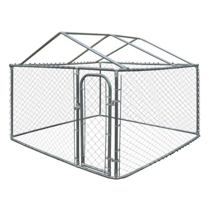 Dog Kennel with Waterproof Cover Modular Box Kennel