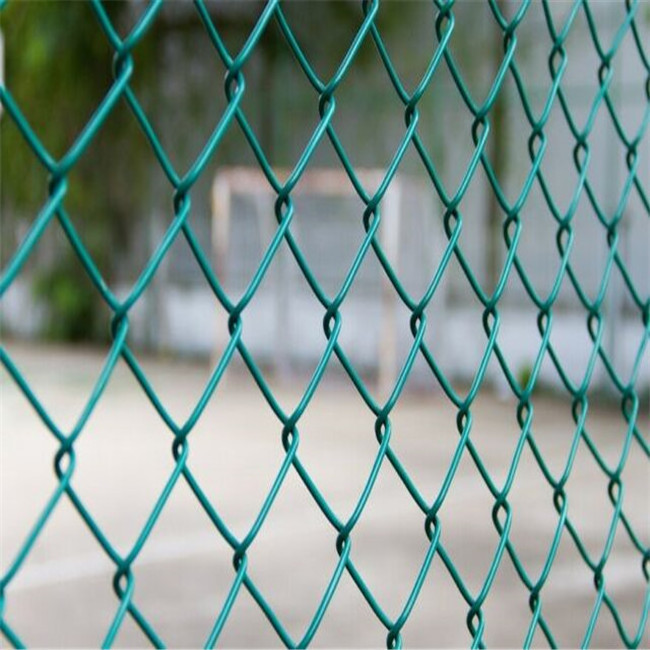 Removable chain link fence & vinyl coated chain