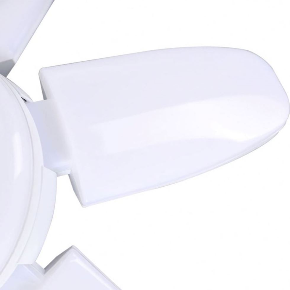 60W Fan Blade Led Bulb 110V 220V Ceiling Adjustable Foldable Led 3 5 Leaf Lamp Led Fan Light