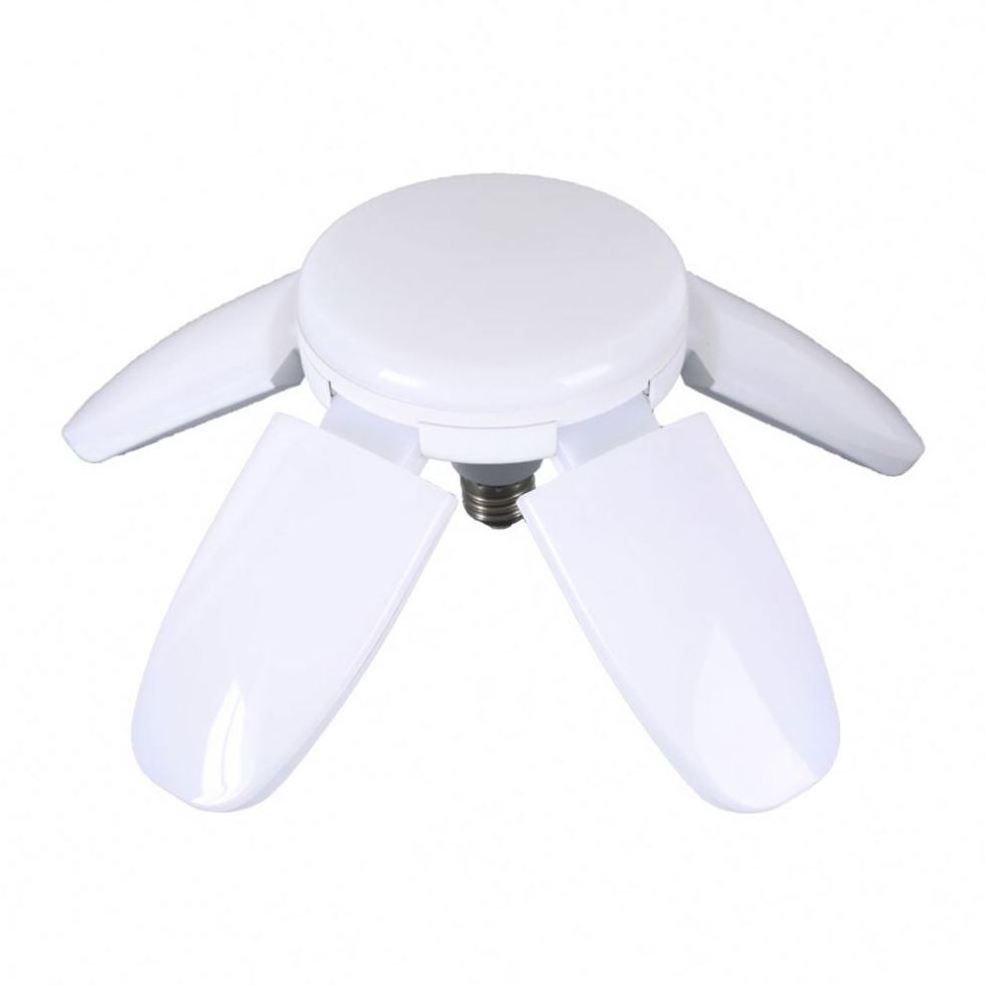 60W Fan Blade Led Bulb 110V 220V Ceiling Adjustable Foldable Led 3 5 Leaf Lamp Led Fan Light