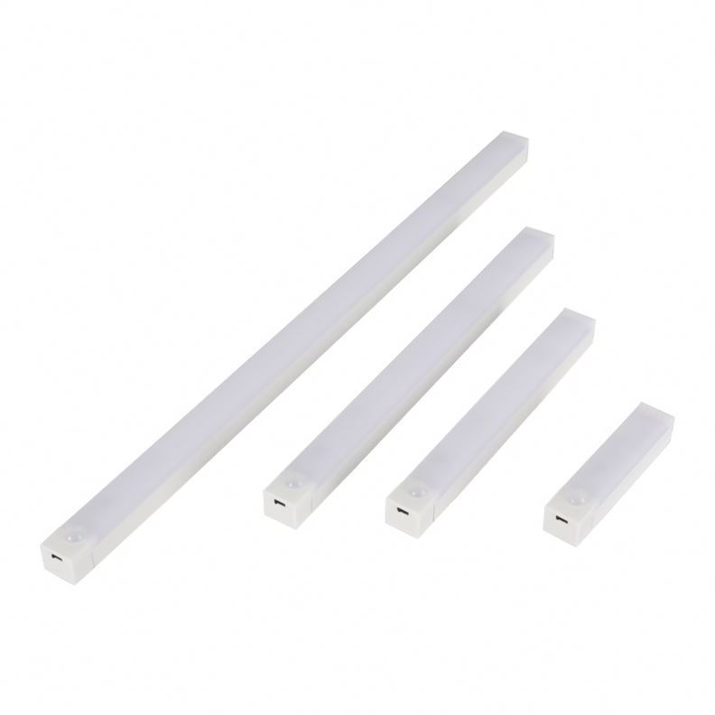 Usb Rechargeable Magnetic Sticker  Sensor Led Cabinet Closet Kitchen Wardrobe Light Strip