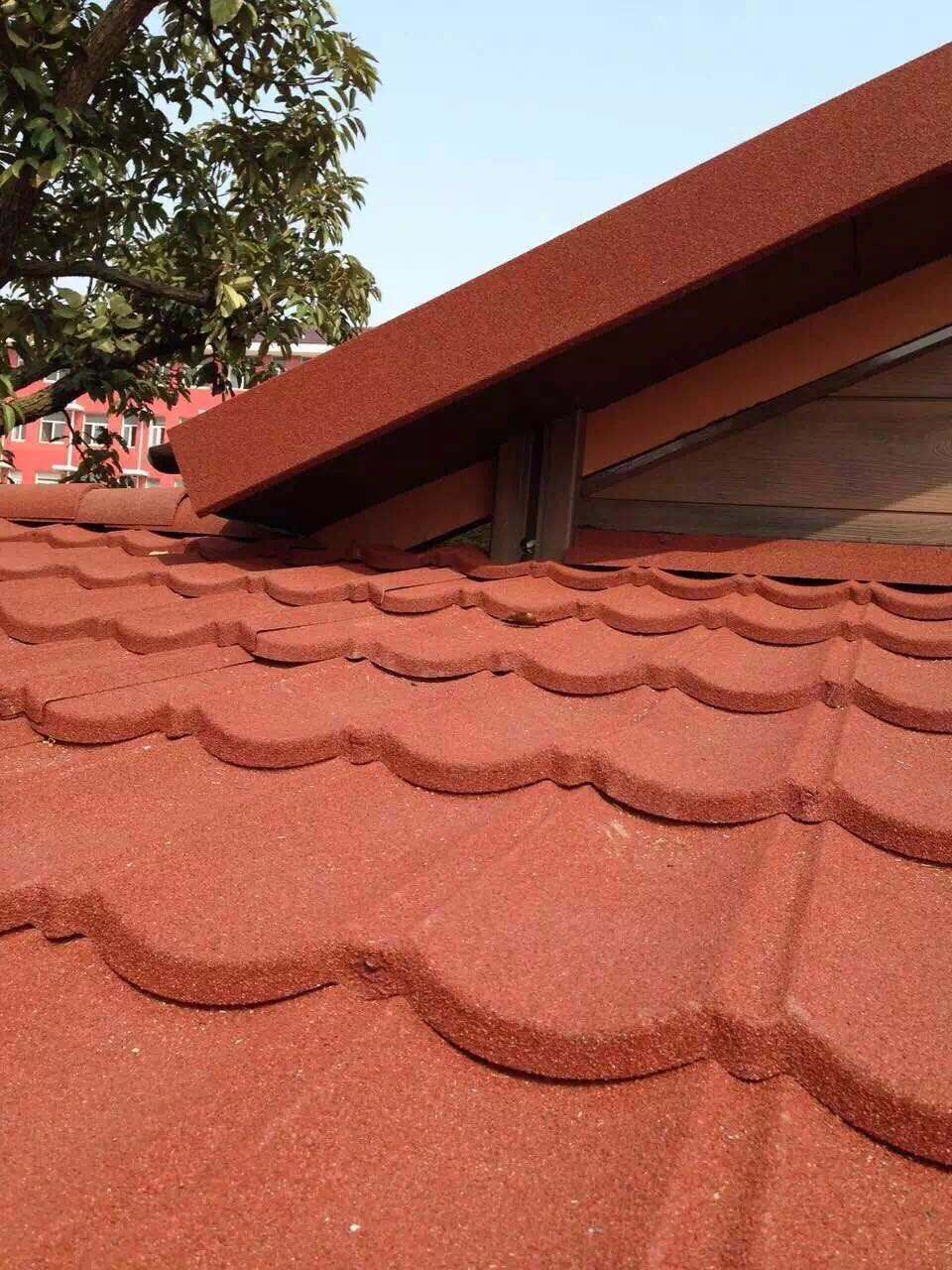 Stone coated roof tile machine  metal tiles for roofing durable slate roofing tiles for villa