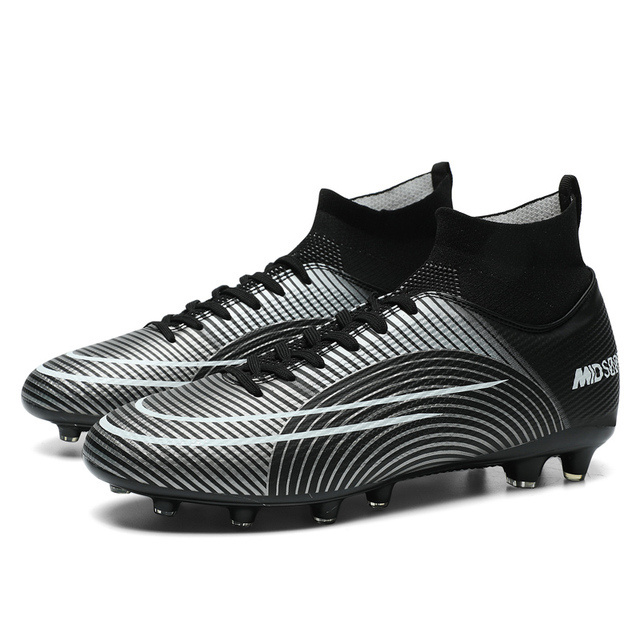 2024 New Professional Football Boots Men Women Soccer Shoes TNew Big Size 47 48 Quality Long Spikes Football Boots Soccer Shoes