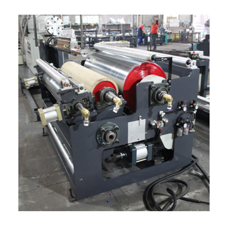 Automatic film knitting bopp paper coating lamination machine