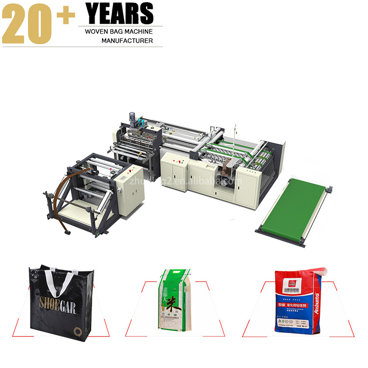 Easy to operate rice sack making machine automatic pp woven bag cutting and sewing machine