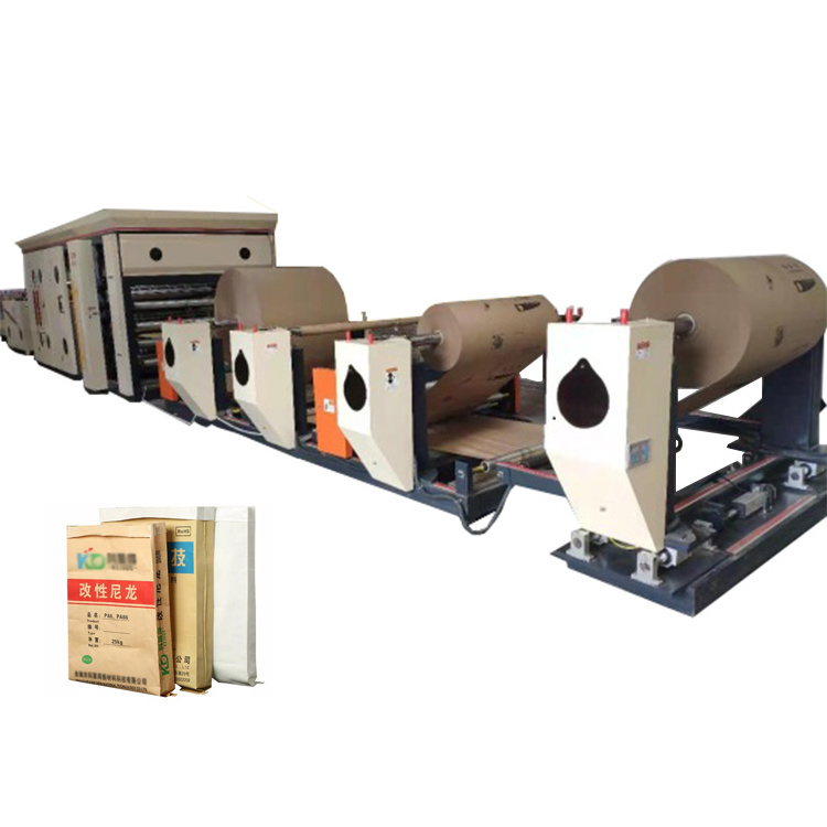 2024 ZHUDING Factory Direct Supply High Speed Paper Bag Making Machine With Printing