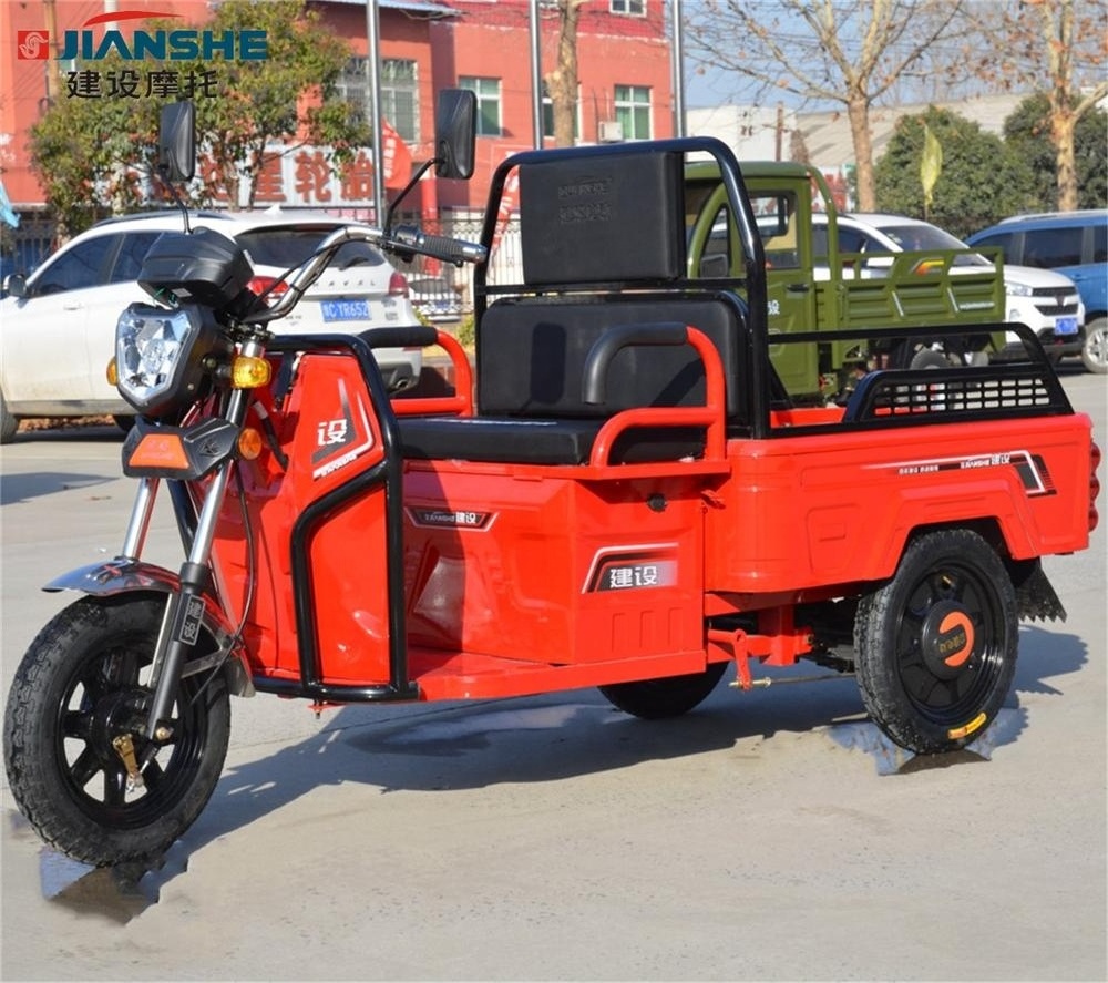 Folding adult 3 wheel tricyclecargo ghana electric passenger  sale cargo three wheel passenger electric adult tricycles