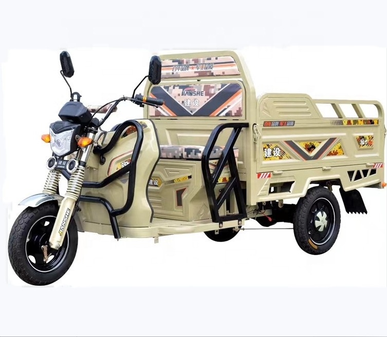 Ghana adult  passenger 48v electric bike three wheels Rickshaw Electric Tricycle