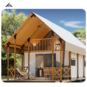 Boteen Customized Best Selling Glamping Large Luxury Hotel Tent Safari Family Oxford Cloth Tent