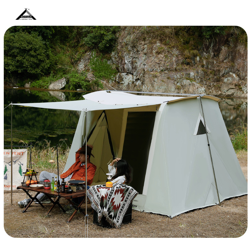 Boteen Family Luxury Tents Large Space Family Camping Tent Outdoor Gonflable Lightweight Folding Beach Tent