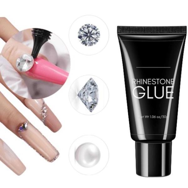 High Gloss 5D Model No Wipe Super Sticky Clear Crystal Gem Jewelry Diamond Rhinestone Gem Glue Gel