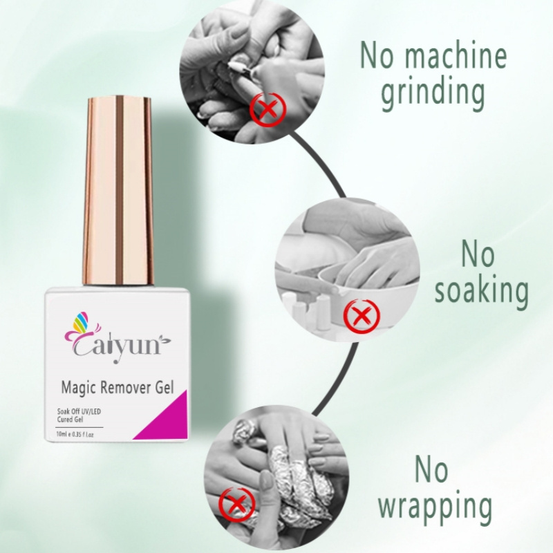 Caiyun Brand 100% Non Toxic Convenient Removing Clean Magic Remover Gel