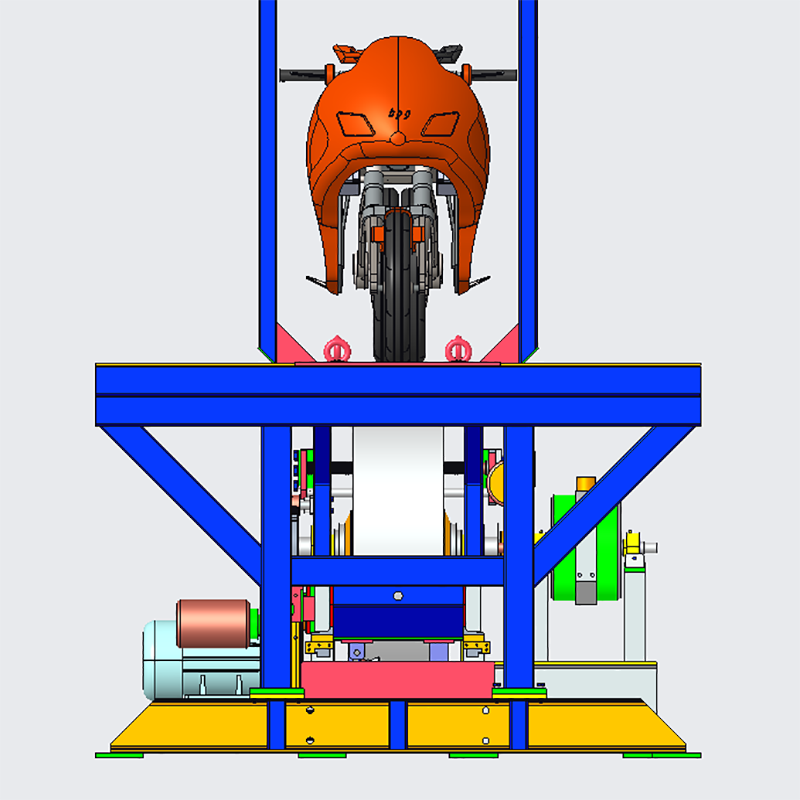 Motorcycle dynamic test bench This equipment is mainly used for motorcycle dynamicperformance test