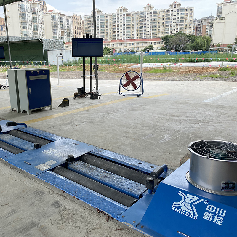 Auto car test line Vehicle testing lane vehicle Inspection Station Vehicle chassis dynamometer