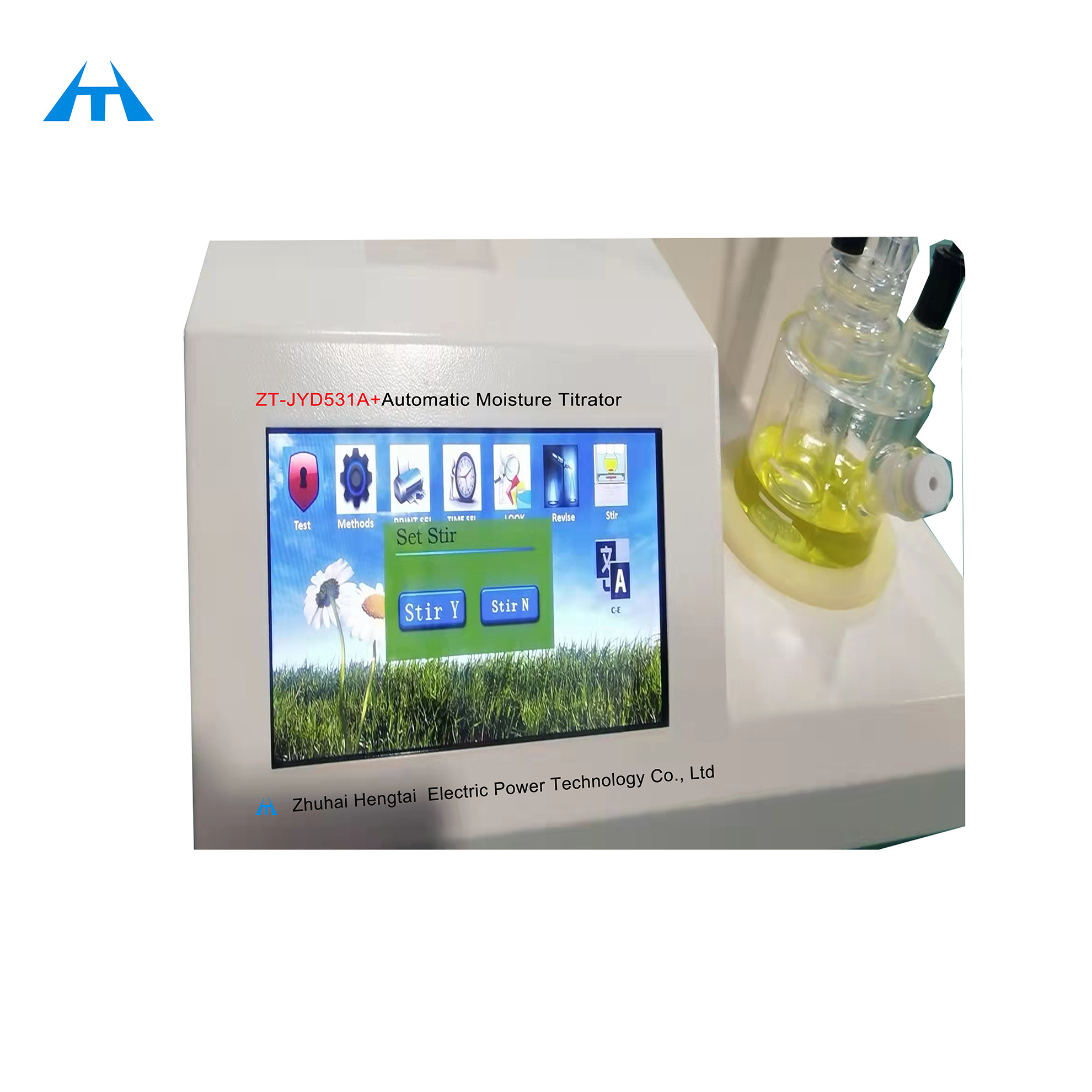 ZT-JYD531A+Automatic Lab Equipment Oil Micro Moisture Meter Transformer Oil Water Content Tester