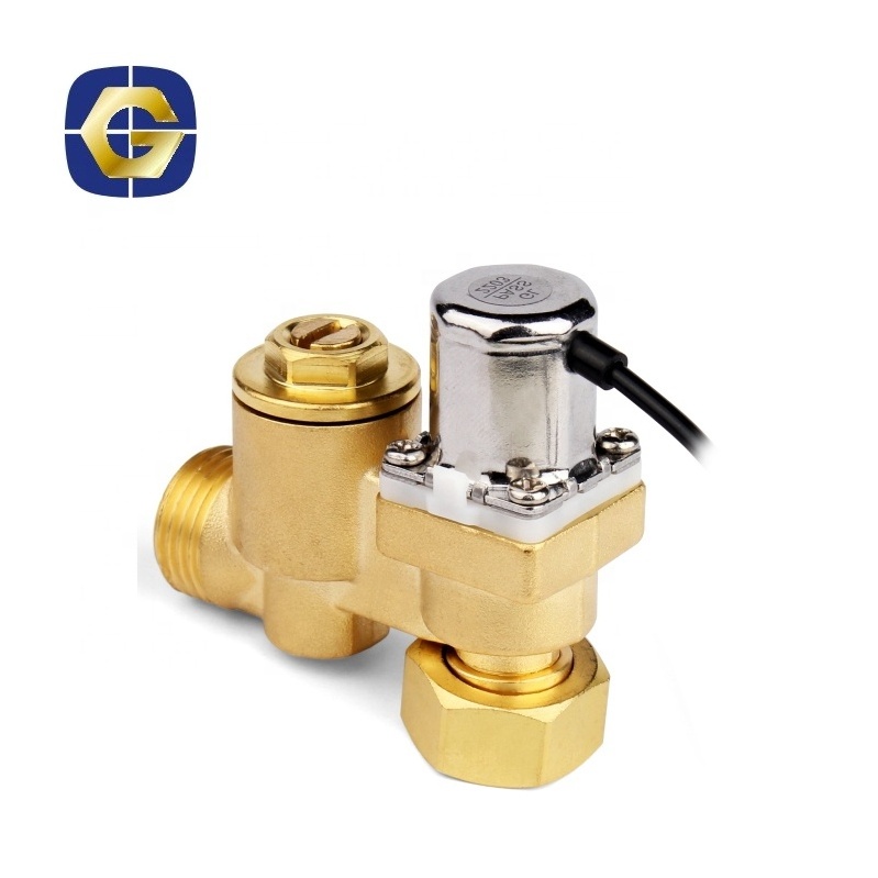 DC3.6V 6V  Induction Flush Solenoid Valve G1/2 Inch  Brass Material  Automatic  Urinal Solenoid  Valve