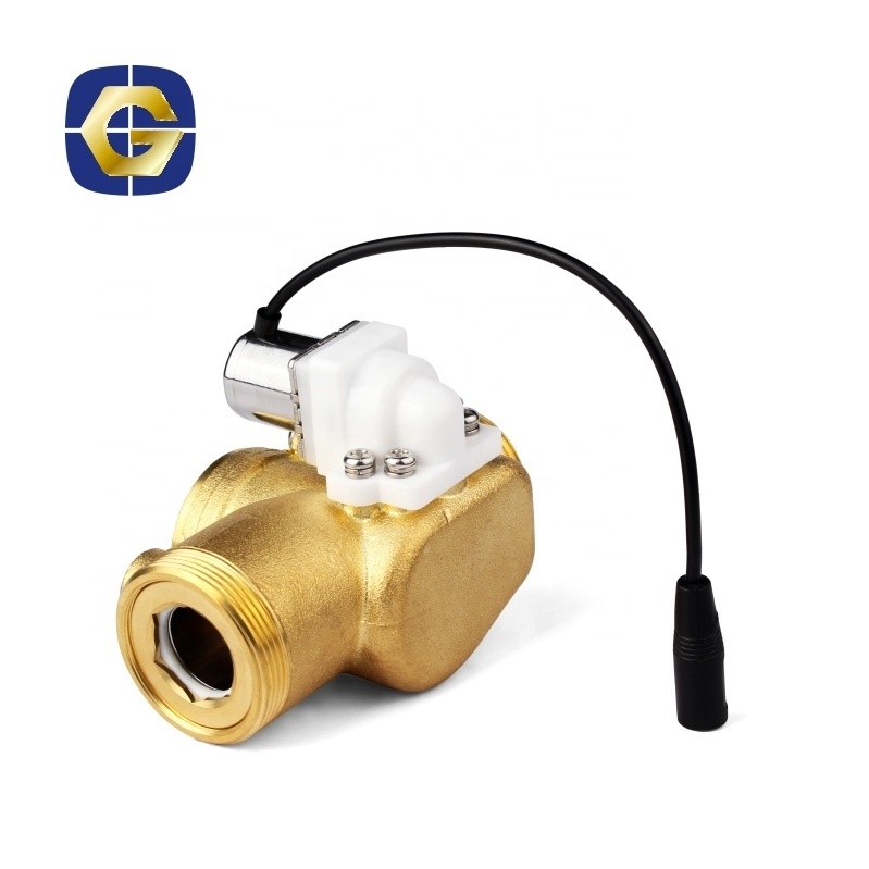 DC 3V Copper Electronic Latching Water Valve Pulse Solenoid Valve  for Automatic Urinal Flush Valve