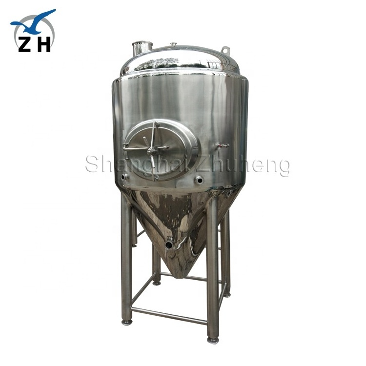 stainless steel 1000l conical beer  seed fermenter