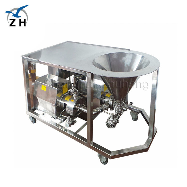 sale vacuum emulsifying mixer cosmetic plant high shear mixer wet and dry blender