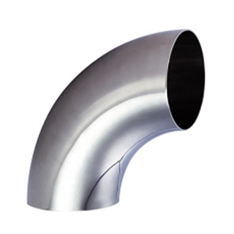 Wholesale food grade 2 4 Inch 304 304L 316 316L stainless steel bend elbow pipe matching fittings elbow