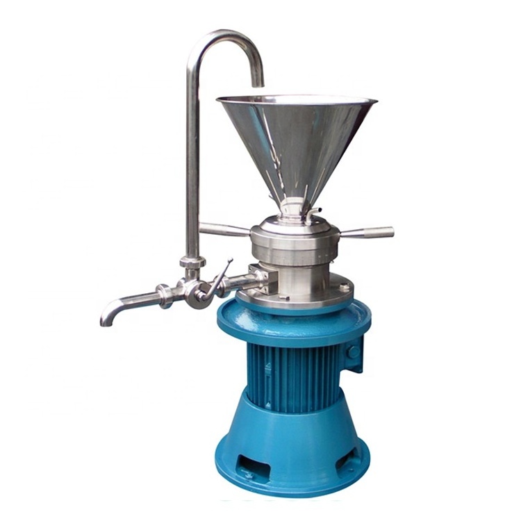 jm-80 vertical liquid food industry peanut butter colloid mill grinder