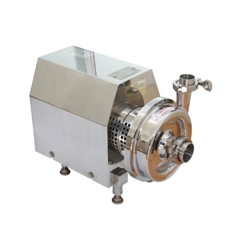 stainless steel high pressure centrifugal water pump liquid beverage transfer pump sanitary centrifugal pump with motor