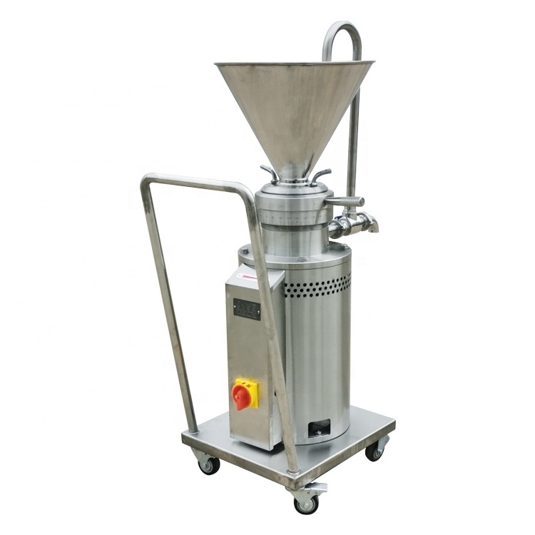 customized peanut butter chilli sauce make machine bitumen chickpea sesame paste colloid mill for making mayonnaise