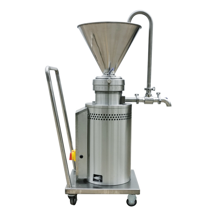 manufacturer food colloid mill chili sauce grinder almond milk vertical colloid mill machine colloid mill for peanut butter